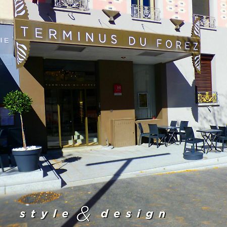 Terminus Du Forez Saint-Etienne Centre Gare Chateaucreux Exteriér fotografie